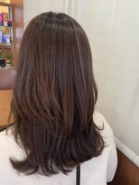 アメイジングヘアー 千歳店(AMAZING HAIR) 【AMAZING HAIR千歳店/横山】chocolat brown x medium layer