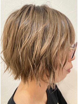 ノクターン 池袋(NOCTURNE) ハイライト×ボブ