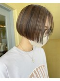 ミニボブ/ショコラベージュ　ぷつっとボブ
