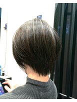 アース 富谷店(HAIR & MAKE EARTH)&nbsp;フルハイライトカラー×ショートボブ(^-^)v