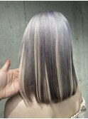 #高知美容室 #ハイトーン #ブリーチ #ホワイトアッシュ #10代