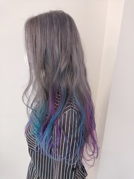 キャンディーエッグ(Candy egg) 原口限定★カラーバターでブルー＋パープル★福岡久留米