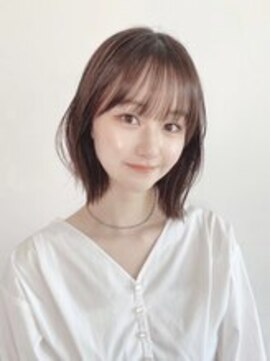 ジュネス 銀座(JYUNESU) 透明感ストレートボブ ☆ 外国人のような柔らかいヘアスタイル