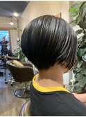 刈り上げハンサムショート