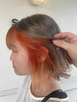 サラ ビューティー サイト 古賀店(SARA Beauty Sight) 【アプリコットオレンジ】10代20代/ビタミンカラー/デザイン