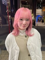 ヘアアトリエコモノ(hair l'atelier KoMoNo) 【2bleach】韓国カラー！コットンピンク