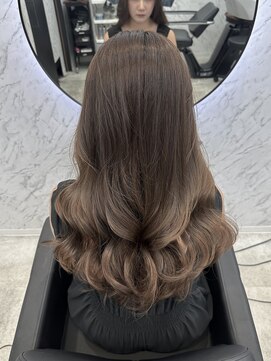 ドットモーダ  町田店(dot. mooda) 【透明感カラー×顔周りカット】韓国/韓国ヘア/町田/町田駅/学割