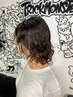 ナチュラルパーマ＋カット＋ミルボントリートメント（3step)￥14300