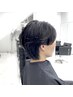 【ナチュラルな動きと毛流れ】カット+ナチュラル、ニュアンスパーマ  ￥7500