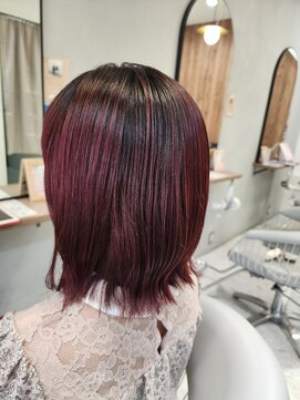 ハイレート ウニクス川越店(Hairate) [Sekiguchi] ピンクレッド＊