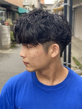 スウェル 船橋店(Swell) #ベリーショート#ダークアッシュ#ニュアンスパーマ#韓国マッシュ