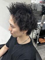 ヒュイル バイ ニアウ(Hwyl by Niau) メンズスパイキーショートツイストパーマスパイラルパーマ