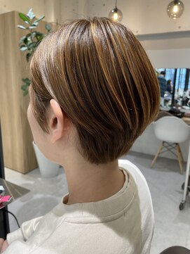 クラップス 弘明寺店(CLAPS) ハイライト×ベージュカラー