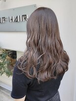 エスク オブ ヘアー(SQ of hair)&nbsp;ふわミディ×オリーブグレージュ