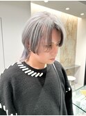 シルバーカラー/メンズデザインカラー/名古屋美容院