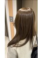 ラフィス ヘアー ヴォーグ 天王寺あべの店(La fith hair vogue)&nbsp;赤みを抑えたオリーブカラー