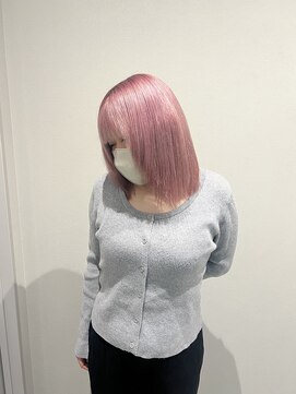 ジェム(GEM) 【hinana】綺麗に色落ちするペールピンク♪