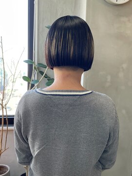 テトヘアー(teto hair) 刈り上げ 刈り上げボブ ワイドバング ミニボブ 個性的
