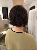 【 YUCCA 】大人可愛い20代30代/ボブパーマ/パーマ