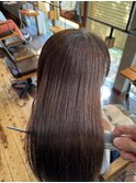 美髪ストレート♯静岡市♯髪質改善♯縮毛♯美髪矯正