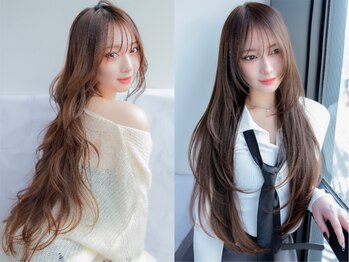 エニー 栄(Any)の写真/【KAMI CHARISMA 2025カット部門受賞サロン】骨格や髪質を見極め「mm単位」でこだわるcutは結んでも可愛い