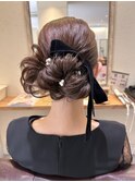 カチモリヘア　結婚式セット　二次会ヘア　ヘアアレンジ