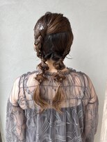 ジーナエス 札幌(Zina S) ヘアセット×ツインアレンジ