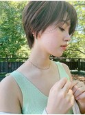20代~50代◎マッシュショート◎ブラウン髪質改善/丸みボブ