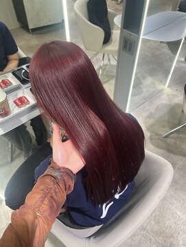 ジェム(GEM) 【hinana】ワンブリーチでできるピンクカラー