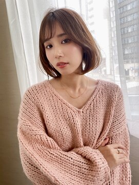 マホラ(MAHORA) 【DAIKI】　大人ベージュゆるふわボブ