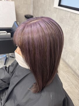 スキル 石岡(SKILL) 全頭ブリーチ/アンブレラカラー/髪質改善