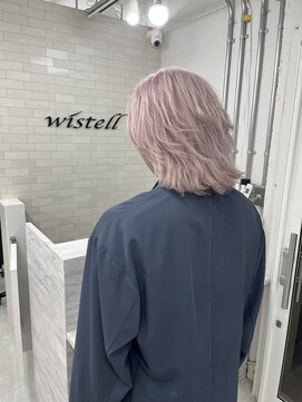 ウィステル(wistell) 【メンズハイトーン】ホワイトピンク/ハイトーンピンク