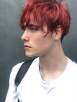 ギークス(GEEKS)&nbsp;【GEEKS渋谷】ダークレッド/秋カラー/メンズハイトーン/刈り上げ