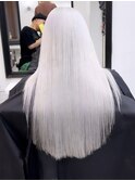 ホワイトブロンドヘアーお任せください！