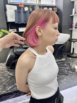 チュダック(ChuDuck) 《インナーピンク》高発色ハイトーン/ケアブリーチ/ダブルカラー