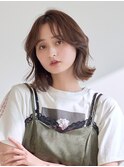【La fith】オリーブブラウン×外ハネボブ