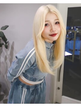 キオクエコ(KIOX eko) ダブルカラー/リタッチ/レイヤーカット/ハイトーン/髪質改善