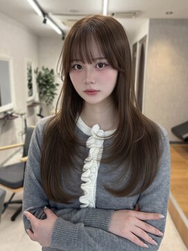 ビューレイギンザ(VIEW LEI GINZA) 韓国レイヤーウェーブヘア顔周り髪質改善銀座