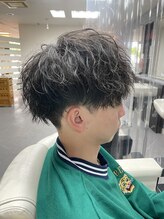 サーヴ ネクスト ヘア 元町店(SERVE next hair) ツイストスパイラルxマッシュ