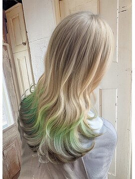 サンティエ 中央駅店(scintiller) ブリーチ/ダブルカラー/グラデーションカラー/ハイライト