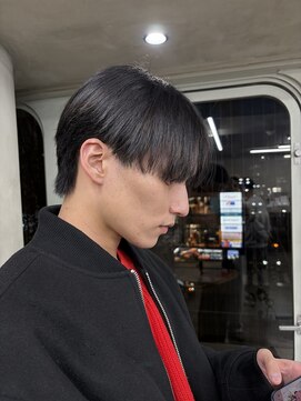 ニコ トウキョウ ロジック(nico TOKYO Logic) メンズマッシュツーブロックシースルーマッシュマッシュウルフ