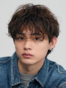 フィフス 渋谷(fifth) 渋谷大人抜け感シャドウパーマメンズカットマッシュ無造作緩め