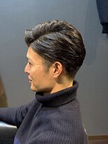 ビーダンディー(Bee dandy)&nbsp;ビジネスツーブロック　前下がりショート 七三サイドパート