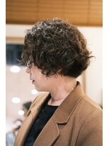 ミューズ バイ ケンジ(MUSE by KENJE)&nbsp;ショートボブパーマ強め