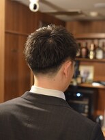 ダウバーバーショップ 表参道(DAU BARBER SHOP) 大人ショート フェード ビジネスショート ビジネスメンズ