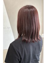 リッツヘアー 下川美容室(Rits hair)&nbsp;ピンクベージュ/レイヤーボブ