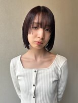 シュク 高円寺(SYUK)&nbsp;ラインが可愛い姫カット/ボブスタイル【植木】高円寺