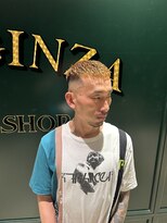 ヒロギンザ 名古屋本店(HIRO GINZA) 濡れパン×スキンフェード