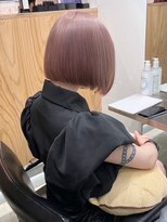 ミラ 新宿(MILA)&nbsp;グランマッシュ/ベージュピンク/ショート/ヘイリーボブ/新宿