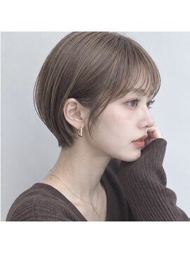レイズ(Raise) ショートカットxひし形ショートボブ×前髪あり20代30代40代